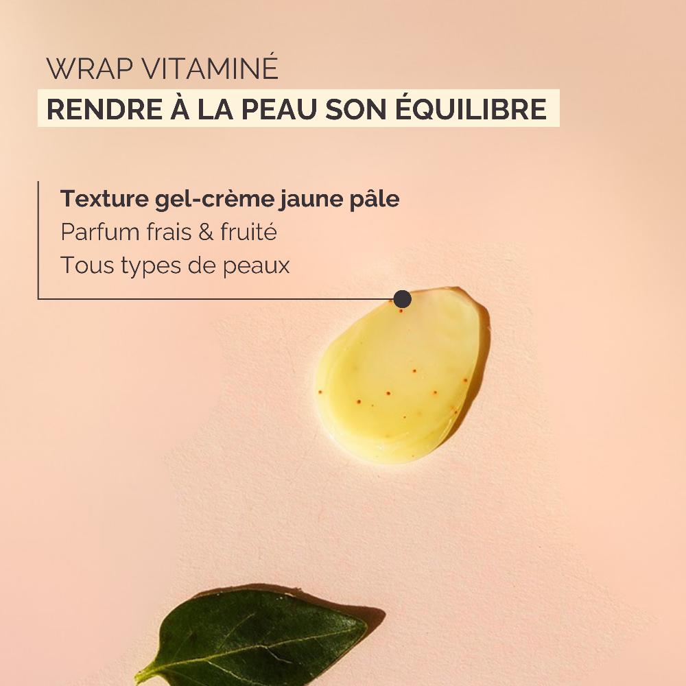 Qiriness Masque Exfoliant Hydratant - Grenade Citron - Wrap Vitamine A & E