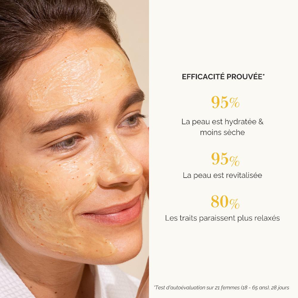 Qiriness Masque Exfoliant Hydratant - Grenade Citron - Wrap Vitamine A & E