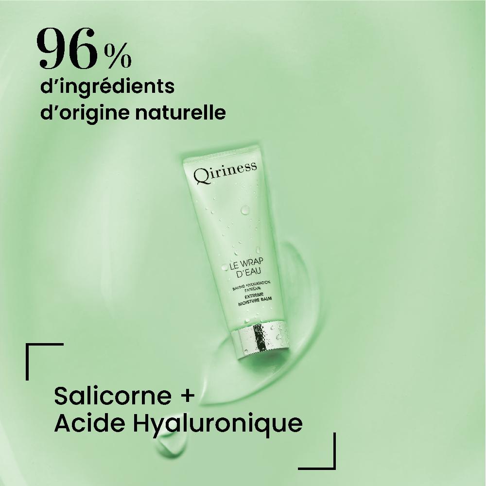 Qiriness Masque Hydratant Peau Sèche Aloe Vera - Wrap D'Eau