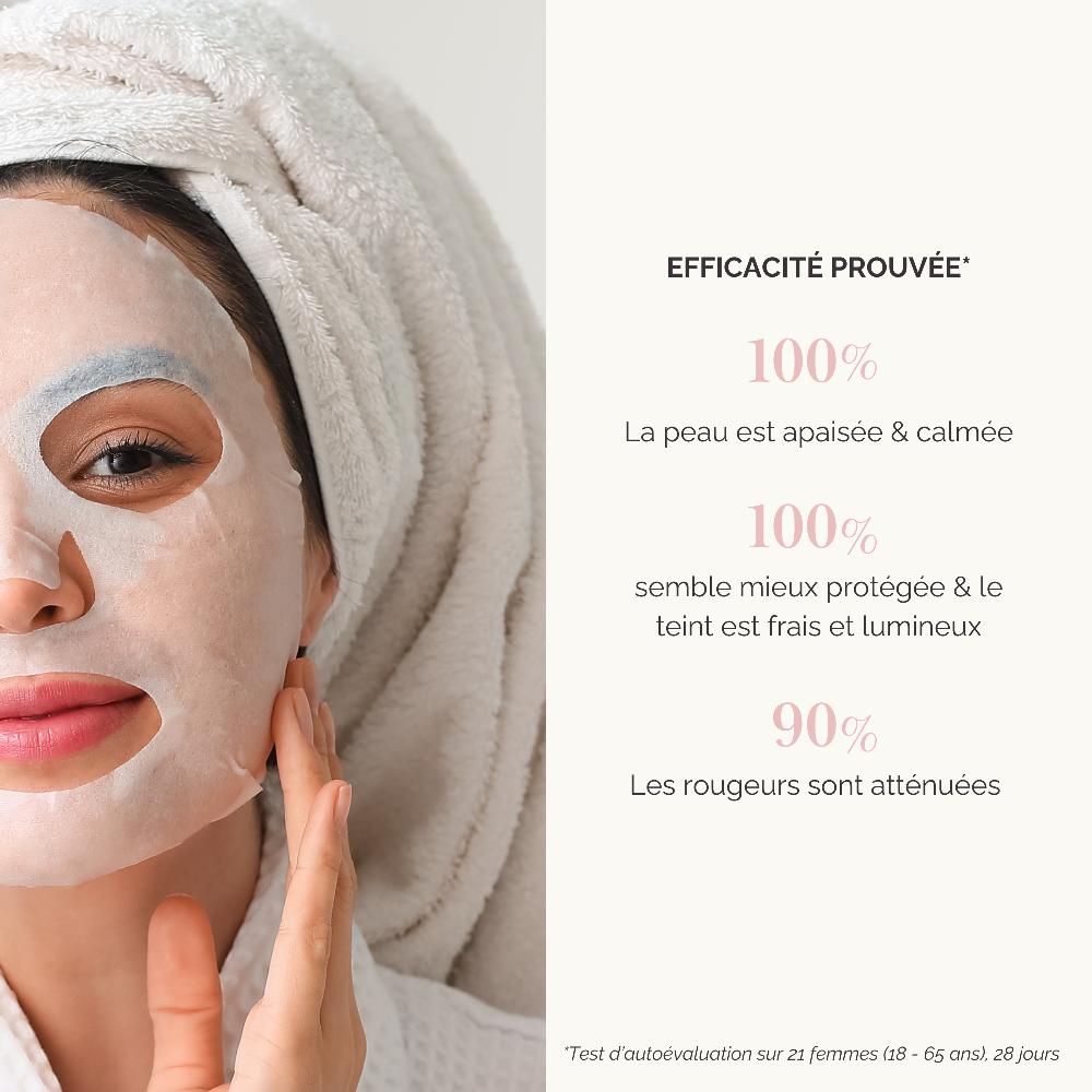 Qiriness Masque Visage Hydratant Enveloppant - Wrap Apaisant