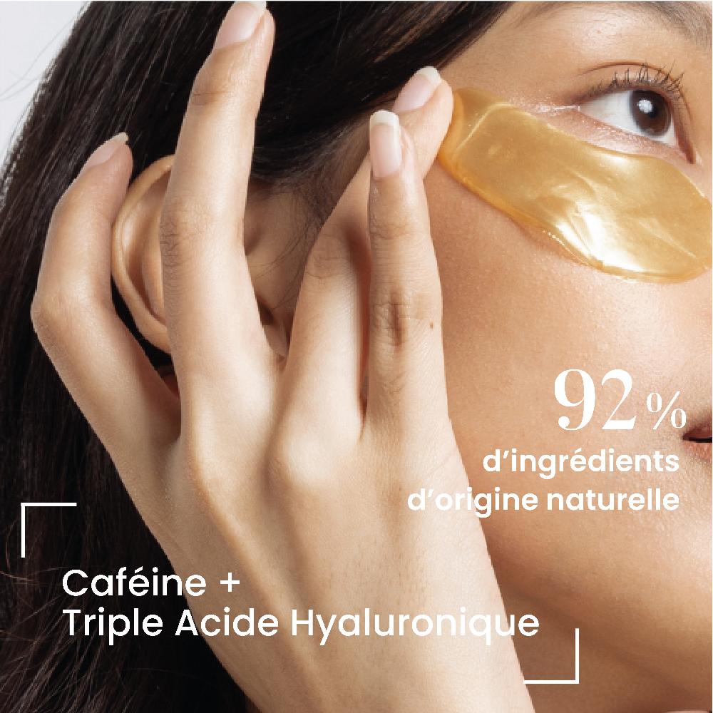 Qiriness Patchs Yeux Lissants Acide Hyaluronique - Wrap Hyal-Éclat