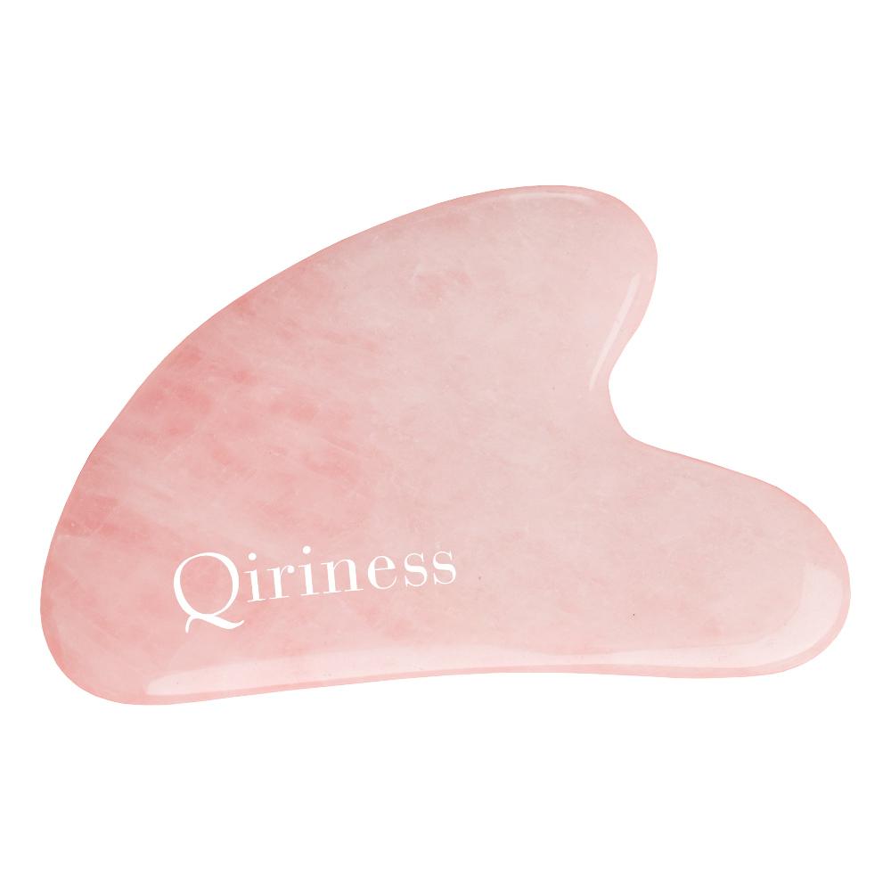 qiriness Gua Sha Visage & Cou – Quartz Rose