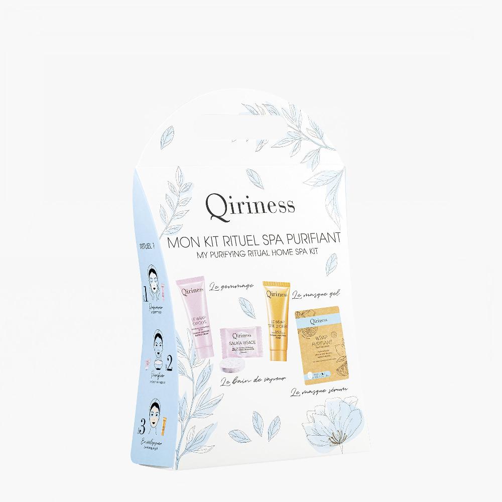 Qiriness Kit Rituel Purifiant - Spa Gommage Masque
