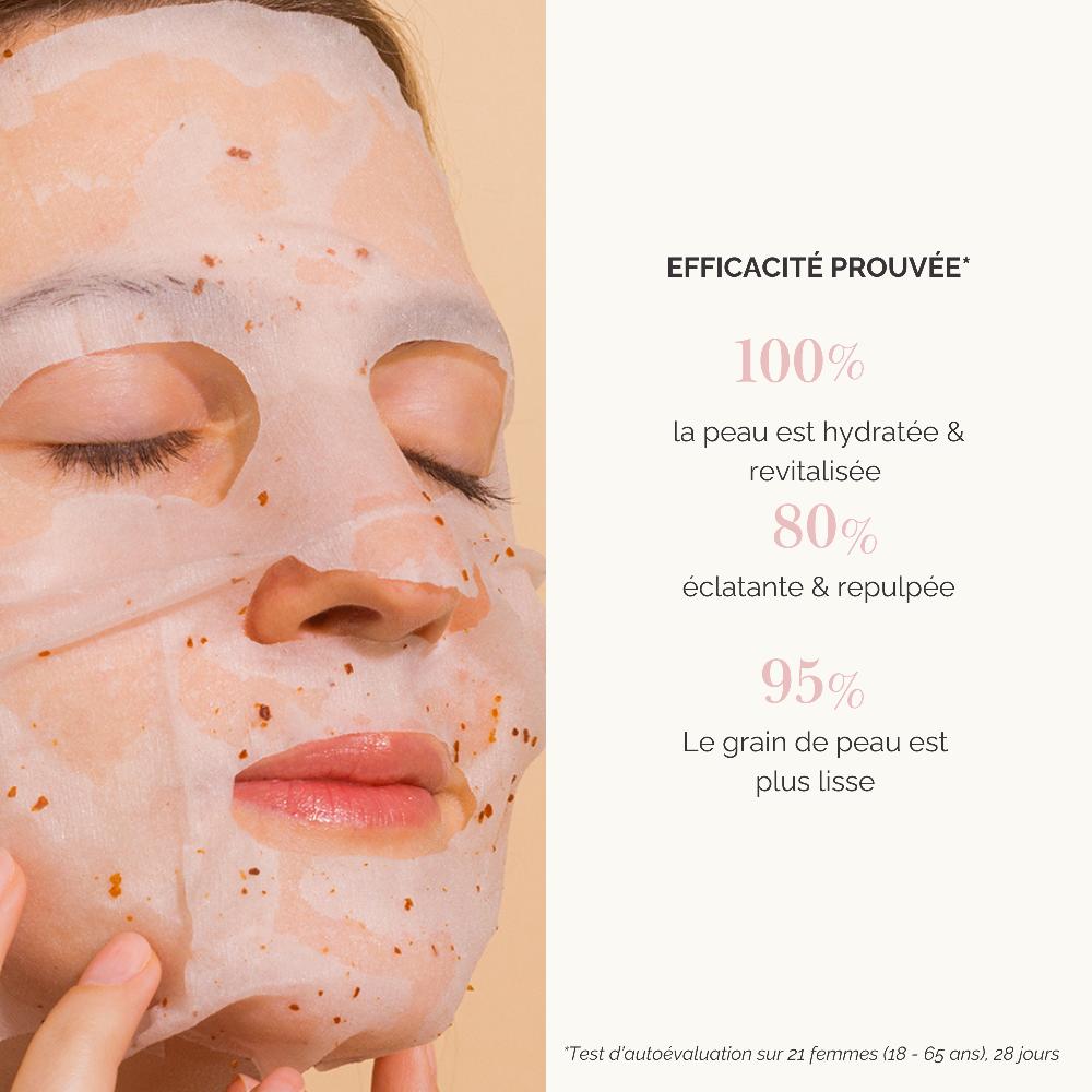 Qiriness Masque Visage Hydratant - Wrap Éclat