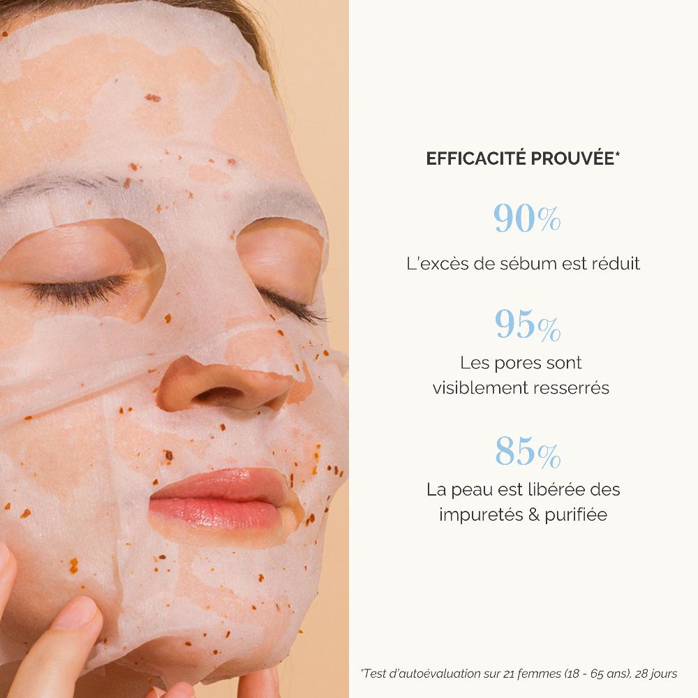 Qiriness Masque Visage Matifiant - Wrap Purifiant