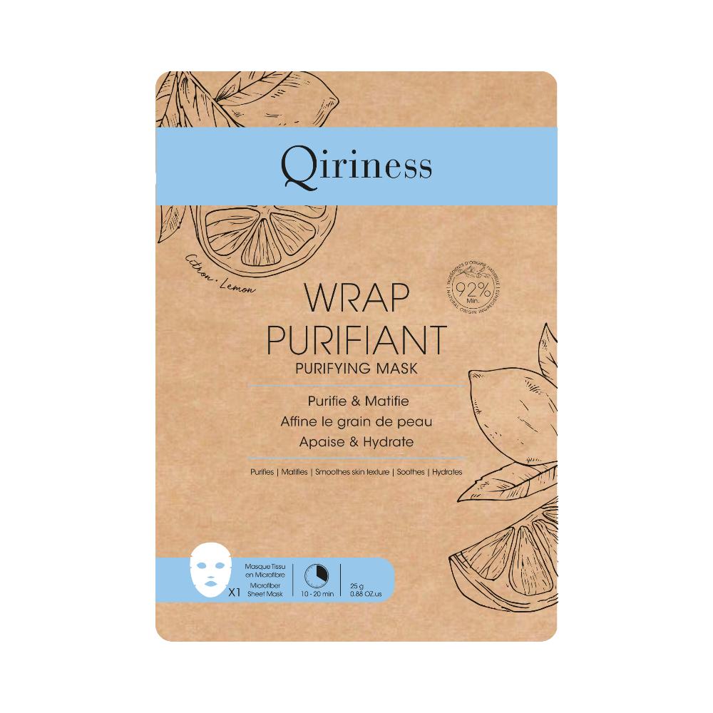 Qiriness Masque Visage Matifiant - Wrap Purifiant