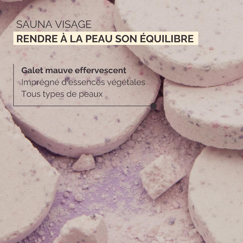 Qiriness Sauna Visage/Bain Vapeur - 6 Galets Aromatiques