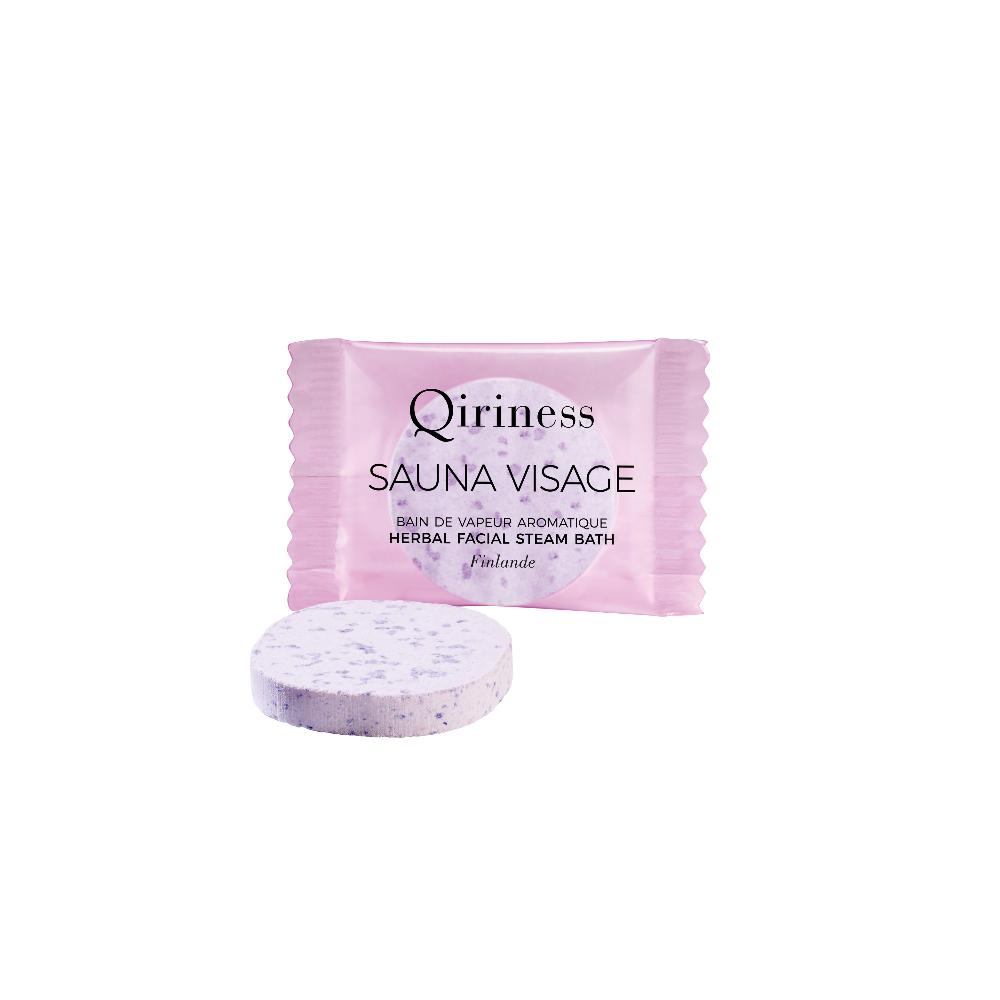 qiriness Sauna Visage/Bain Vapeur - 6 Galets Aromatiques