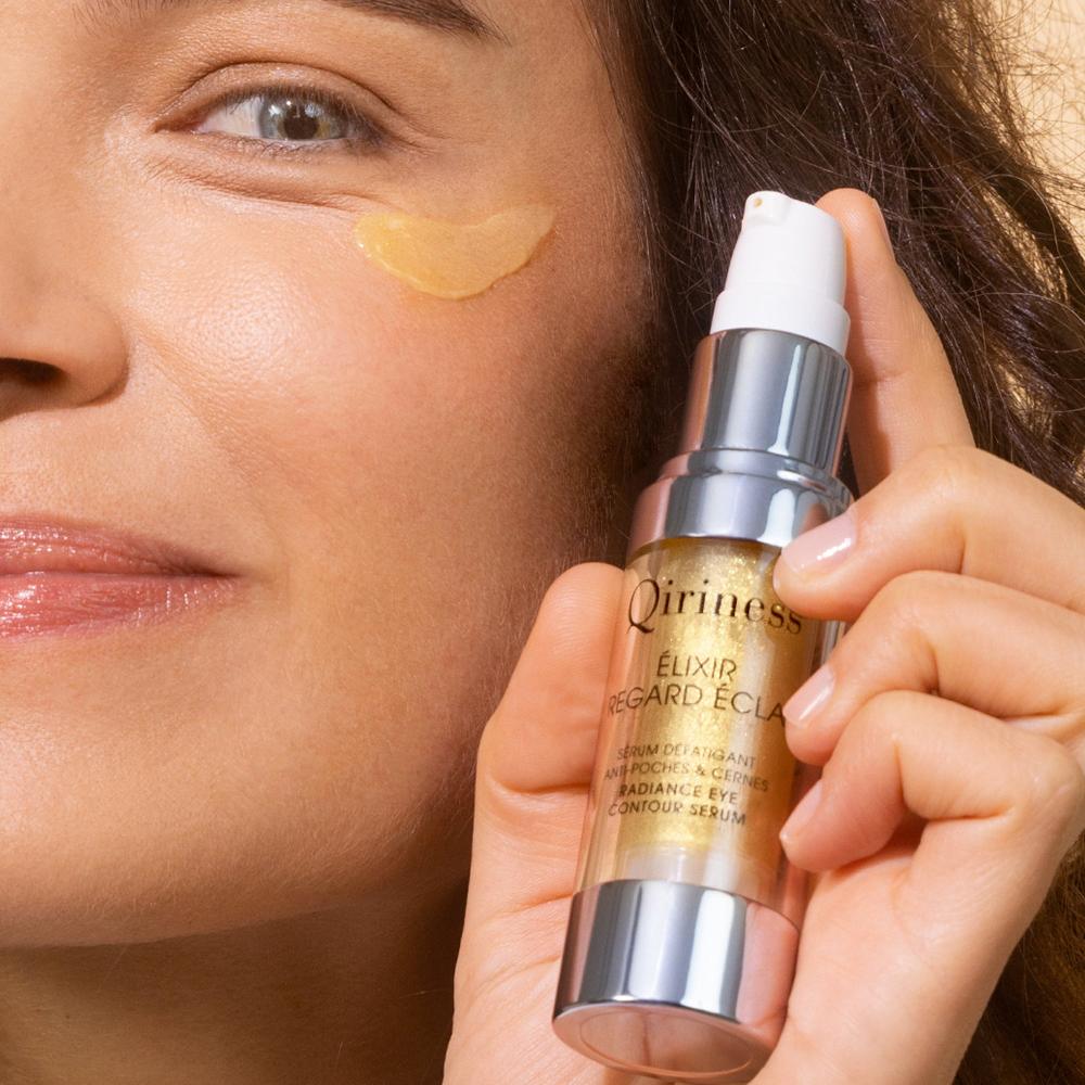 Qiriness Sérum Yeux Caféine + Niacinamide Vitamine B3 - Élixir Regard Éclat