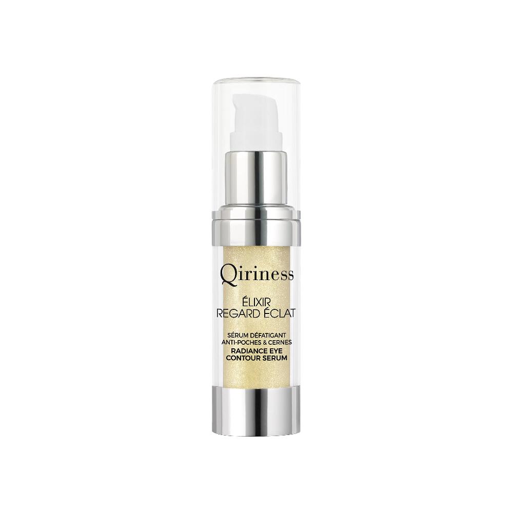 qiriness Sérum Yeux Caféine + Niacinamide Vitamine B3 - Élixir Regard Éclat