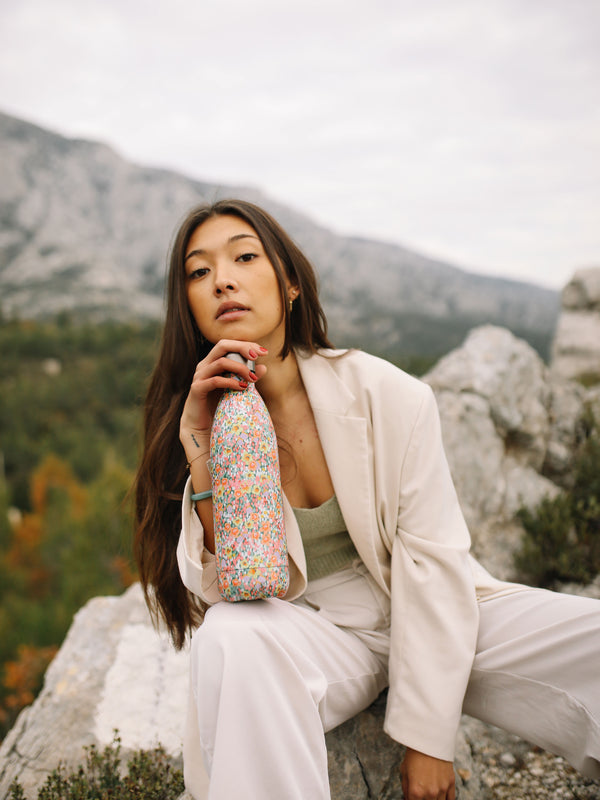 Qwetch Originals Giverny Mimosa Bouteille Isotherme