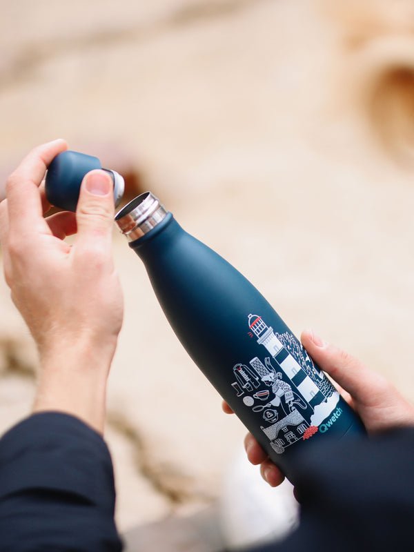 Qwetch Originals Régions De France Bretagne Bouteille Isotherme