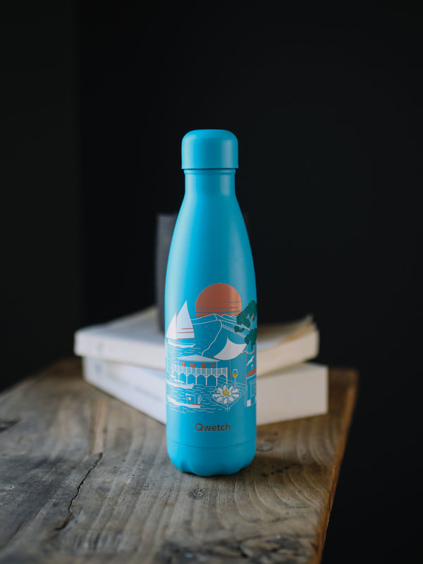 Qwetch Originals Régions De France Côte Ouest Bouteille Isotherme