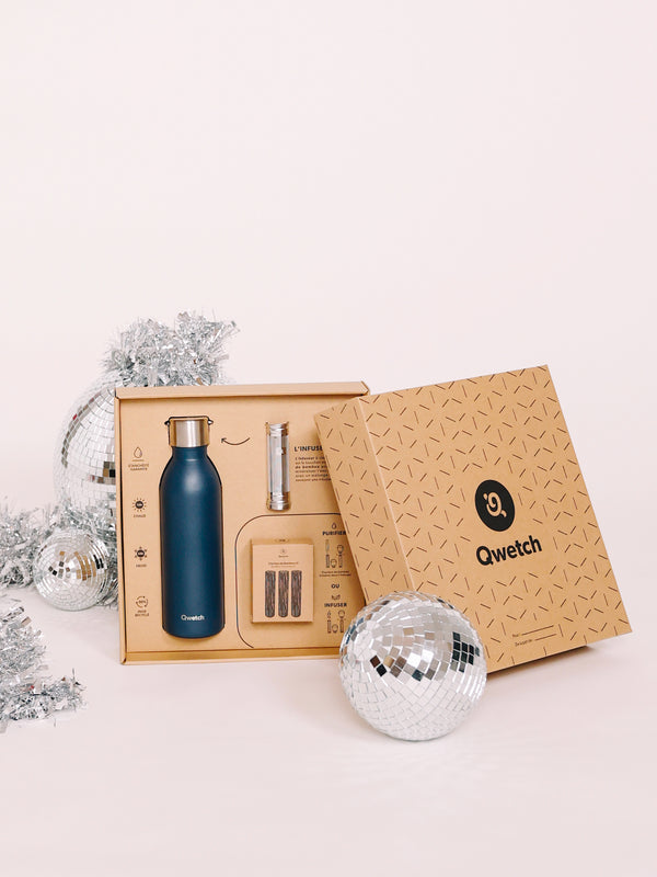 Qwetch Active Bleu Marine Coffret