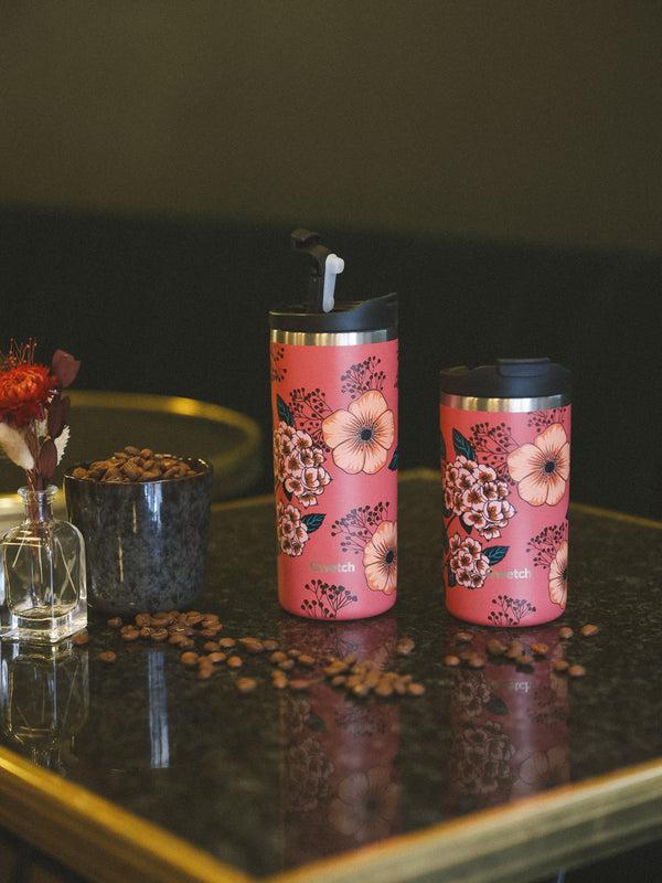 Qwetch Anémones Travel Mug Isotherme