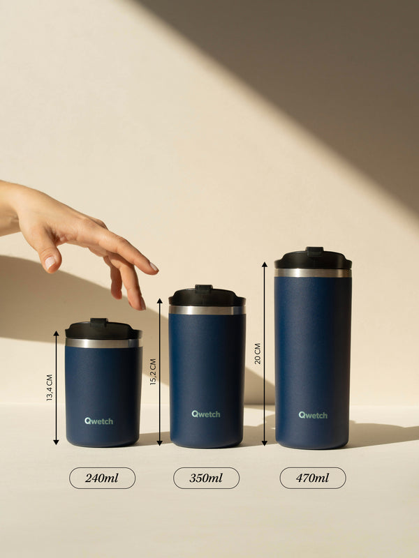 Qwetch Anémones Travel Mug Isotherme