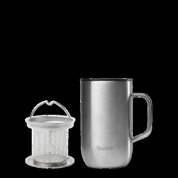 qwetch Inox Mug Tisanière isotherme