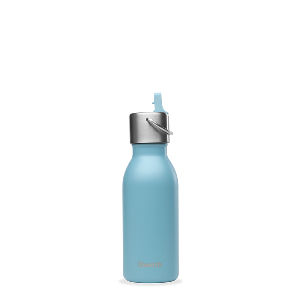 qwetch Kids Matt Bleu Bouteille isotherme