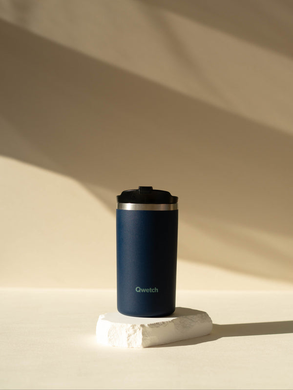 Qwetch Matt Marine Travel Mug Isotherme