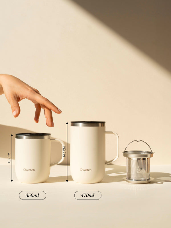 Qwetch Matt Sable Mug Isotherme