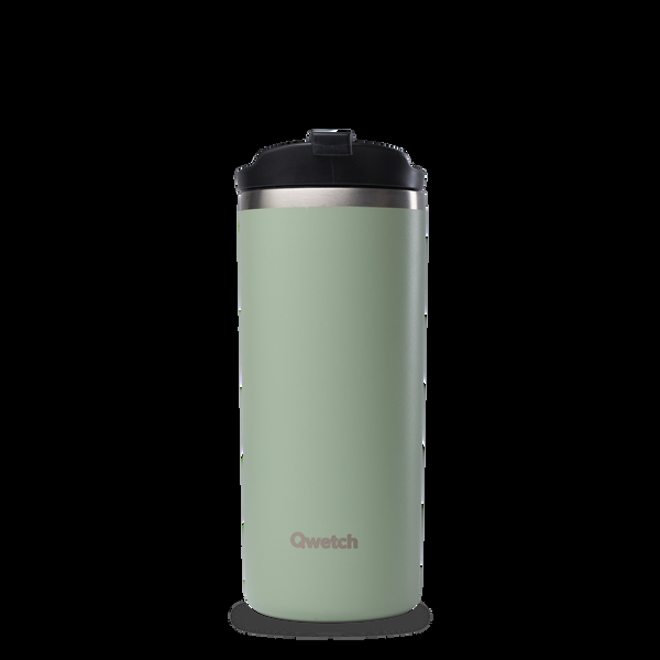qwetch Matt Tilleul Travel mug isotherme