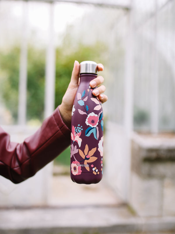 Qwetch Originals Bohème Prune Bouteille Isotherme