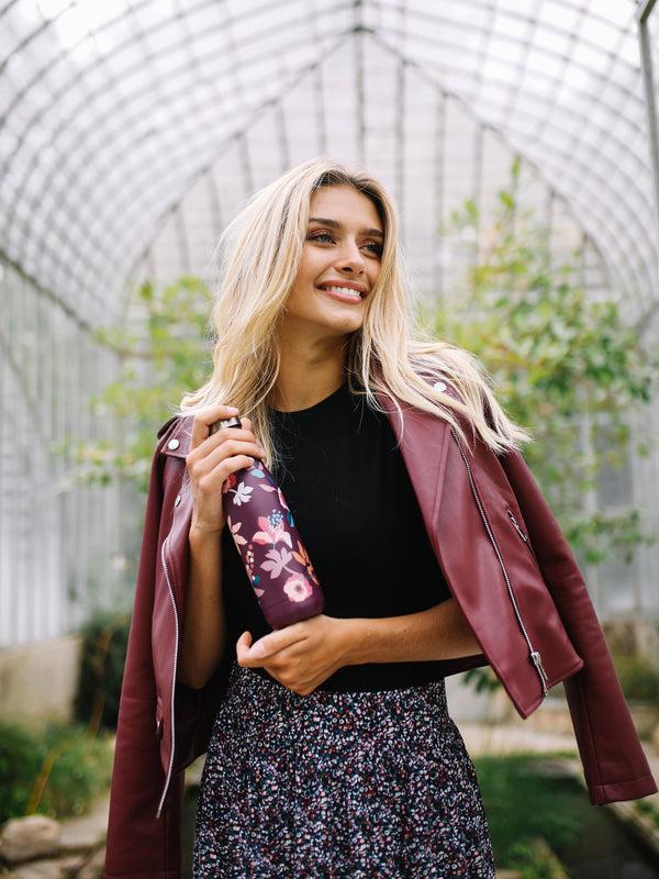 Qwetch Originals Bohème Prune Bouteille Isotherme