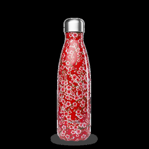 qwetch Originals Flowers Rouge Bouteille isotherme