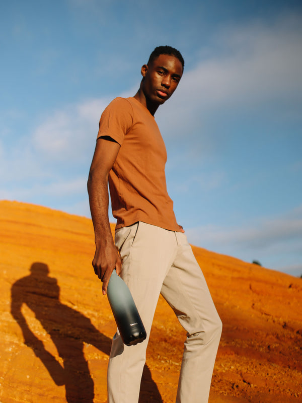 Qwetch Originals Graphite Kaki Bouteille Isotherme