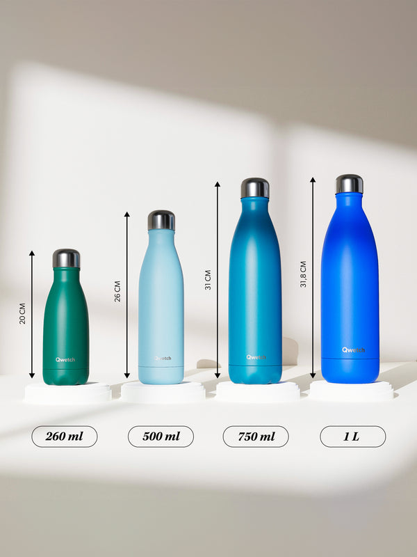 Qwetch Originals Hanami Bleu Bouteille Isotherme