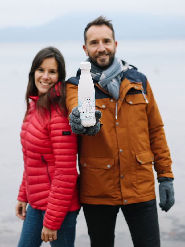 Qwetch Originals Ours Polaire Bouteille Isotherme