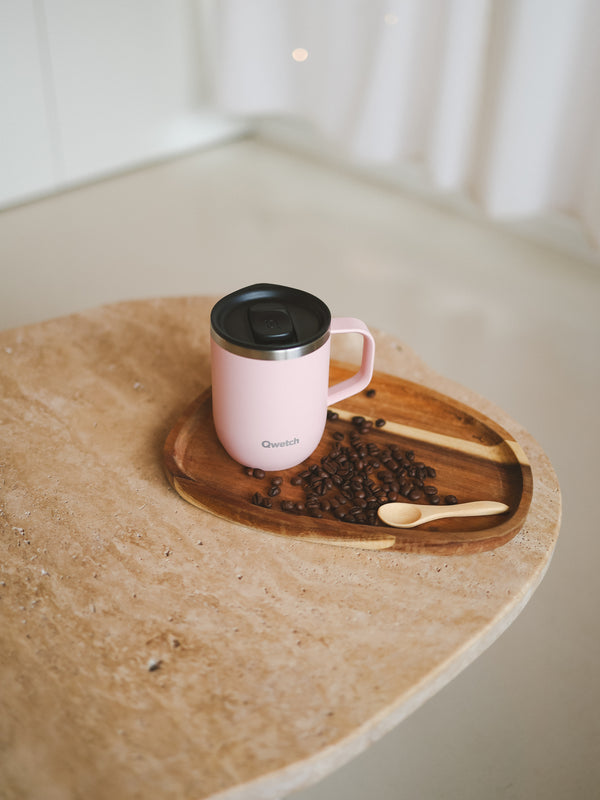 Qwetch Pastel Rose Mug Isotherme