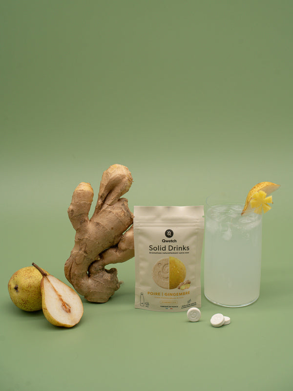 Qwetch Poire Gingembre Solid Drinks