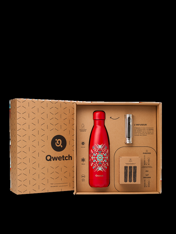 Qwetch Sofia Rouge Cardinal Coffret