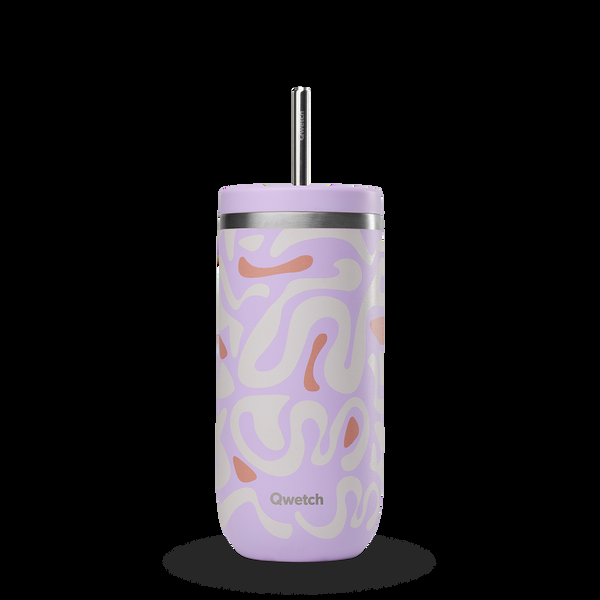 qwetch Waves Lavande Cold Cup isotherme