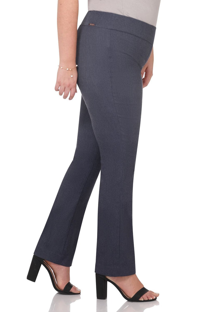 Rekucci Curvy Tummy Control Straight Leg Pants Indigo