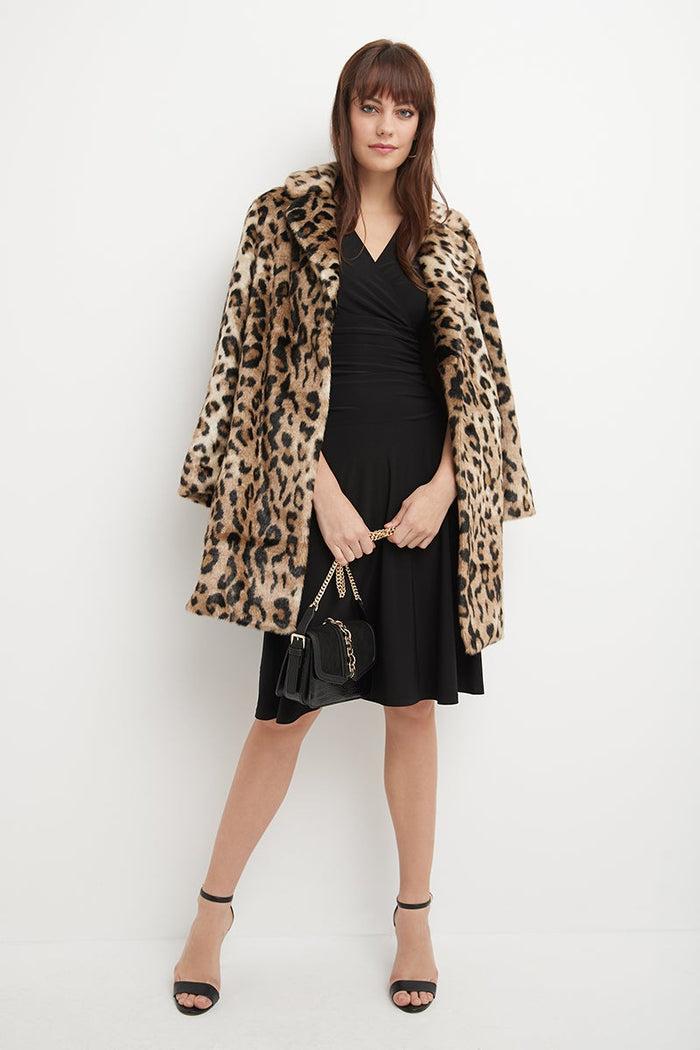 Rekucci Form-Fitting Sleeveless Dress With Tummy Control Black