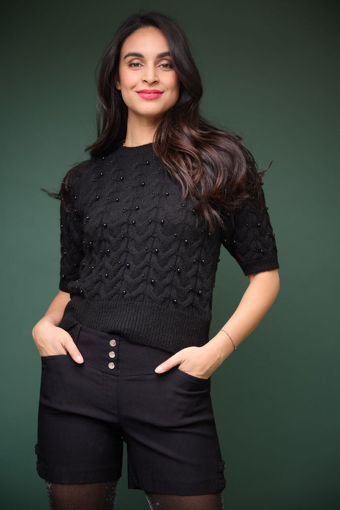 Rekucci Pull-on 5” Classic Shorts With Real Pockets Black