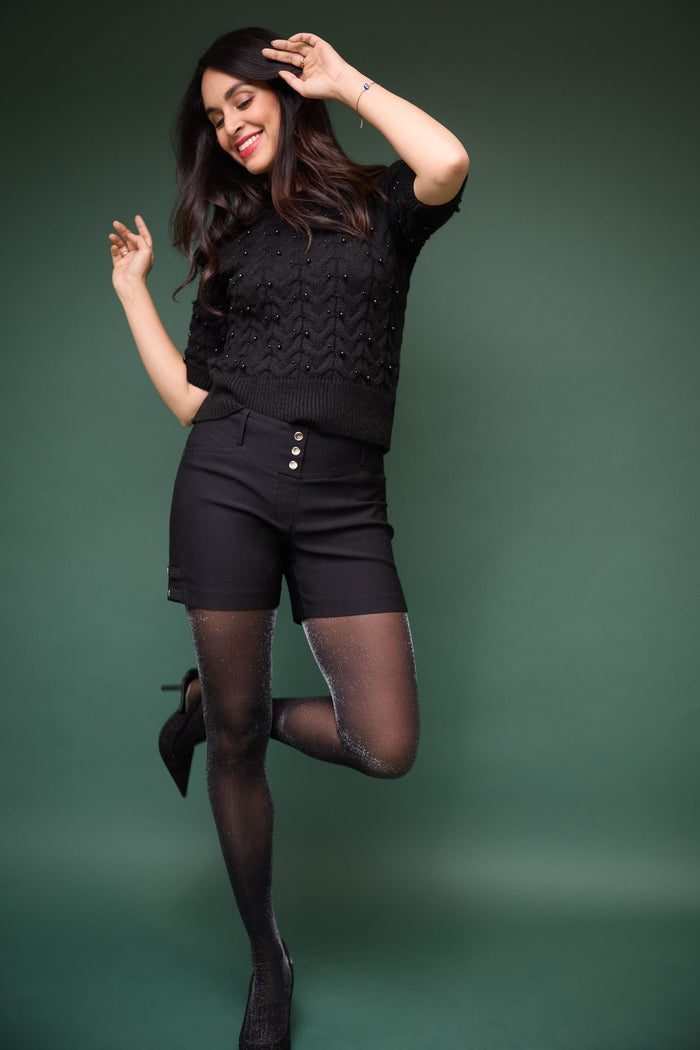 Rekucci Pull-on 5” Classic Shorts With Real Pockets Black