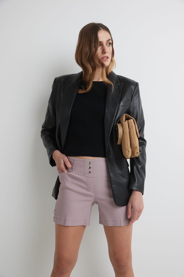 Rekucci Pull-on 5” Classic Shorts With Real Pockets Lavender-mist