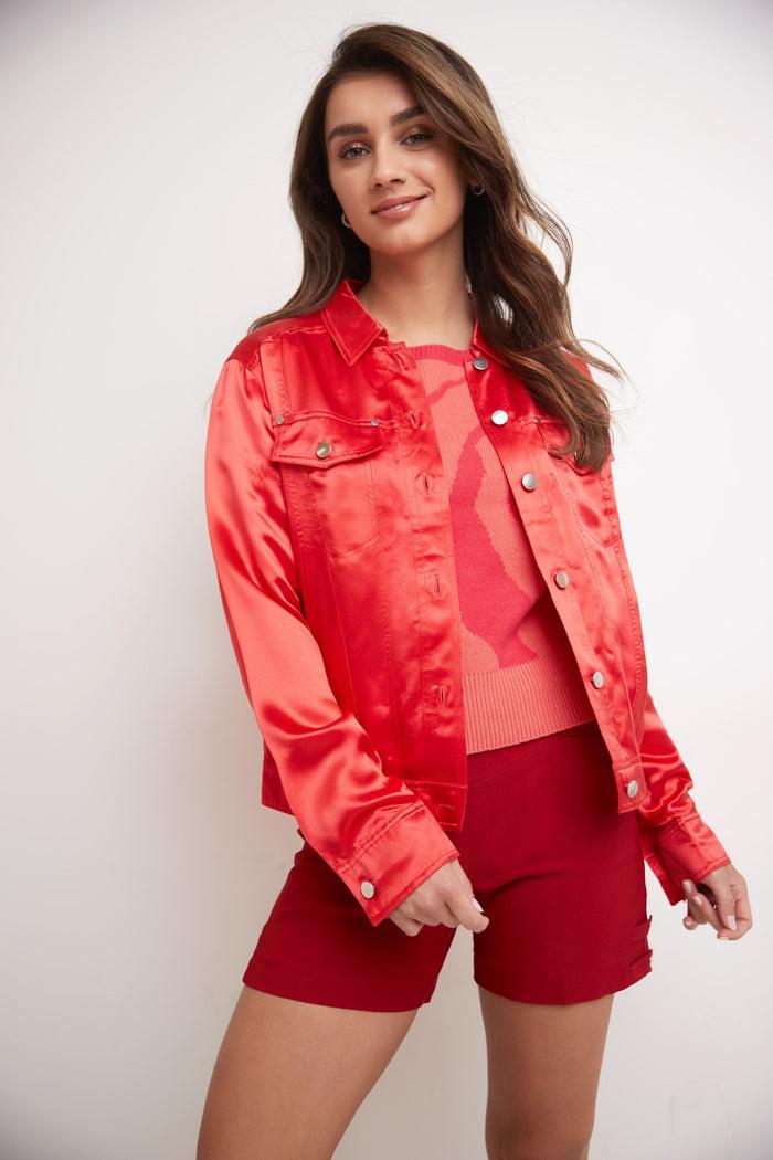 Rekucci Pull-on 5” Classic Shorts With Real Pockets Red