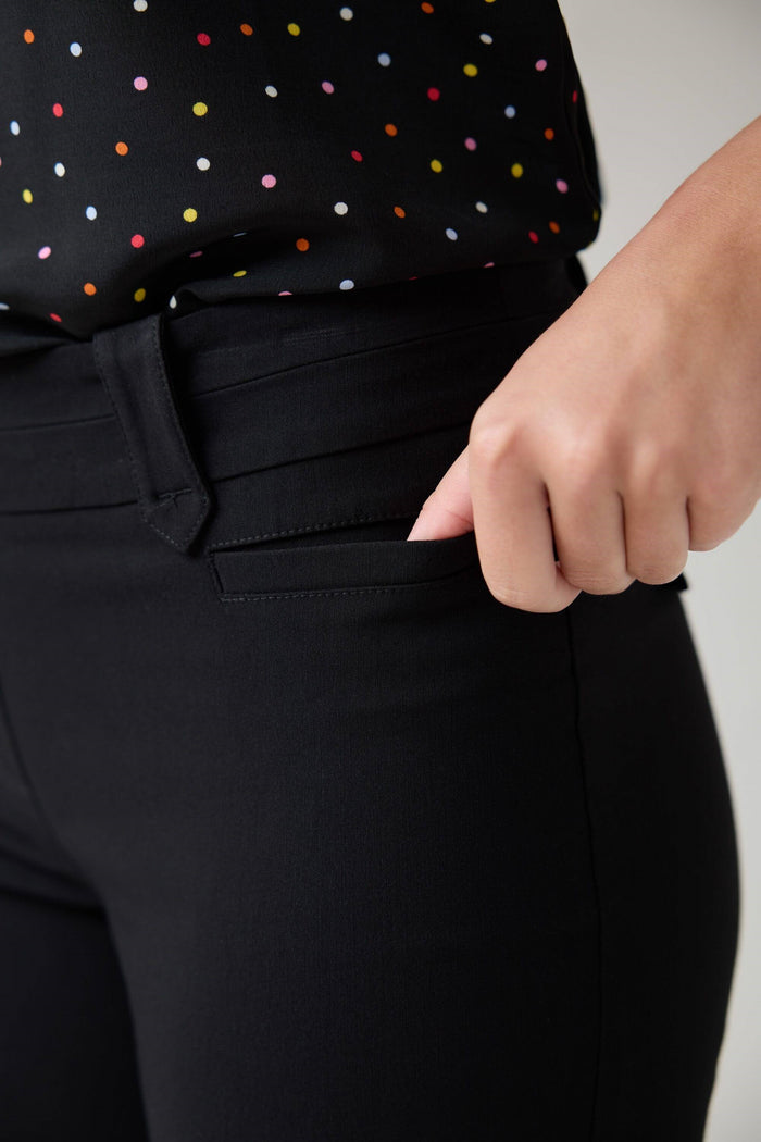 Rekucci Pull-on 8.5” Classic Shorts With Belt Loops Black