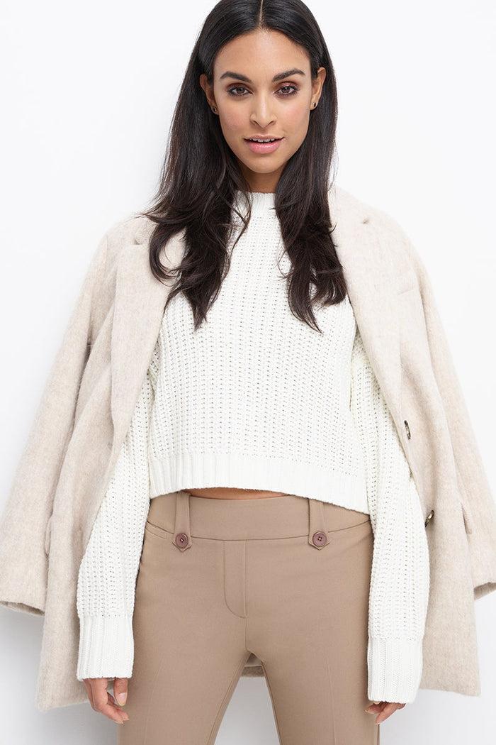 Rekucci Pull-on Bootcut Trousers With Belt Loops & Tummy Control Camel