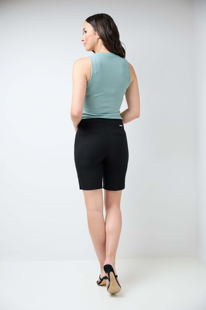 Rekucci Rekucci EcoCosy 9" Walking Short With Pockets Black