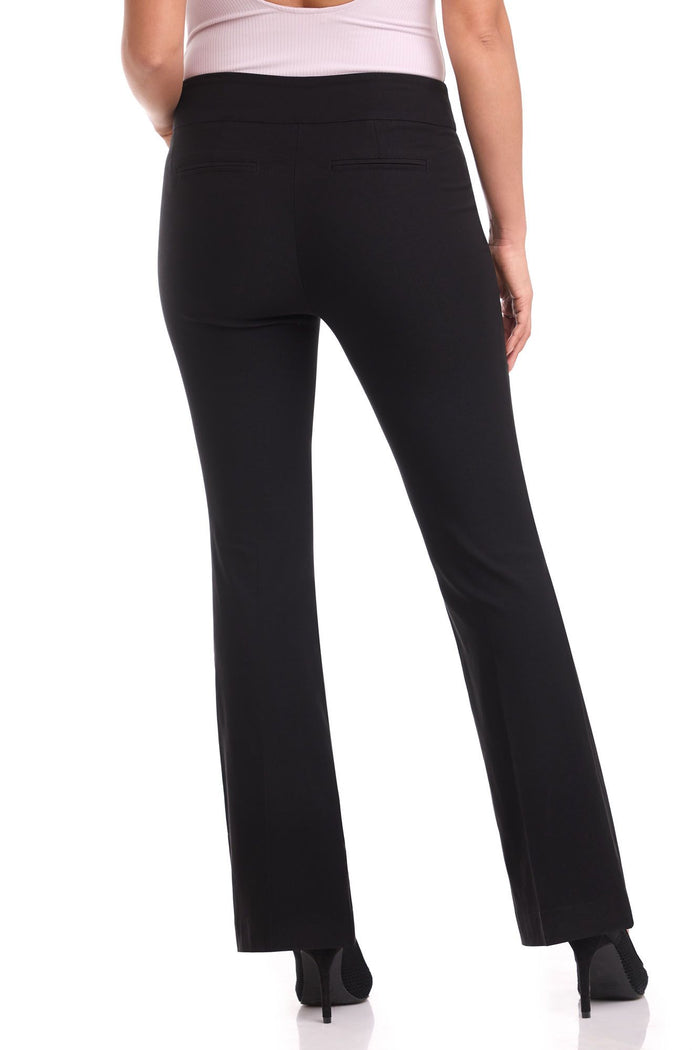 Rekucci Rekucci EcoCosy Comfort Flare Pull-On Pant Black