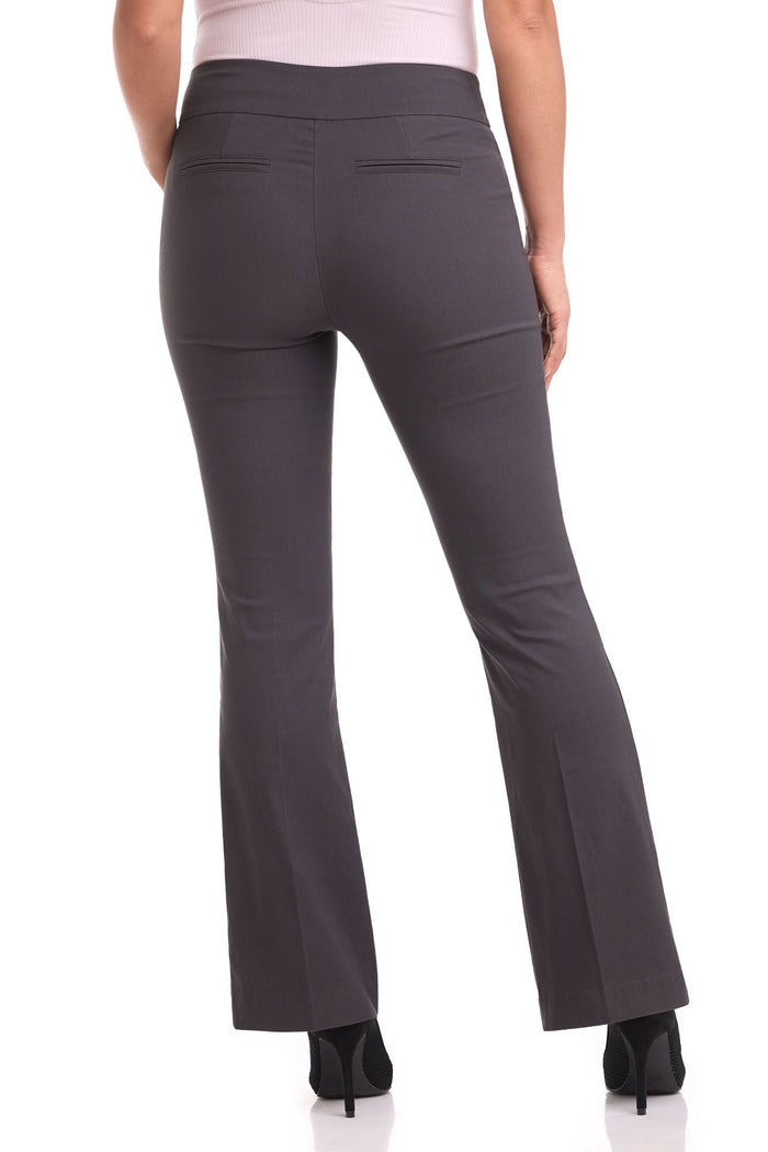 Rekucci Rekucci EcoCosy Comfort Flare Pull-On Pant Dark-grey