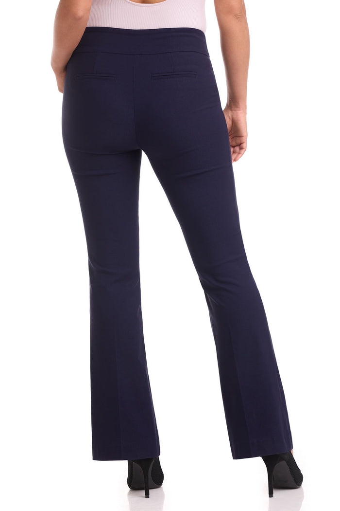 Rekucci Rekucci EcoCosy Comfort Flare Pull-On Pant Navy