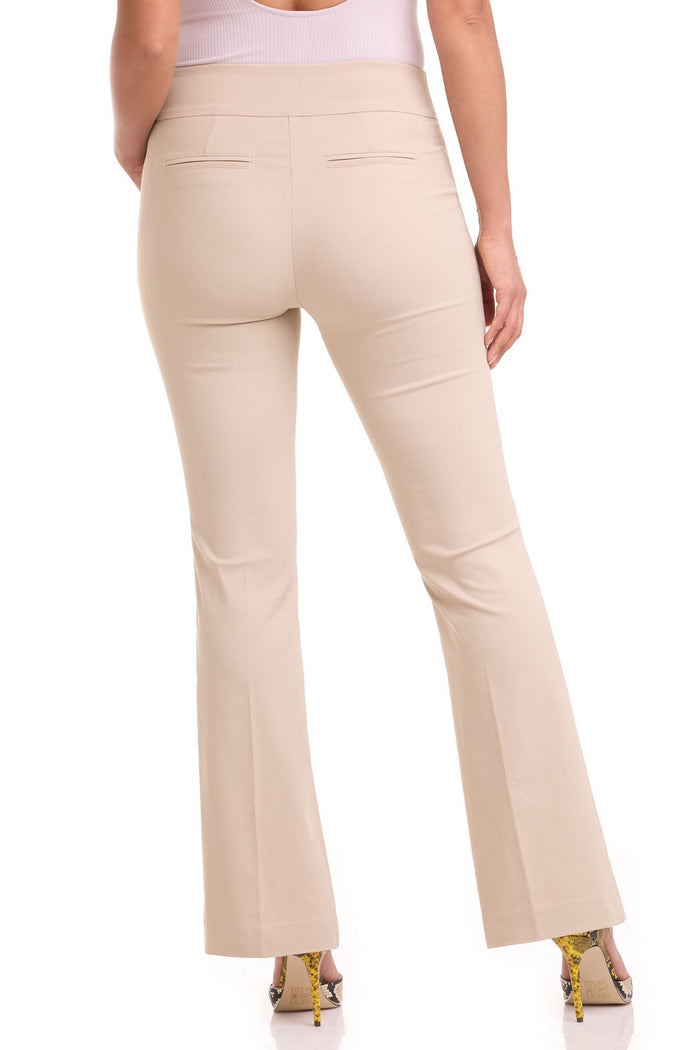 Rekucci Rekucci EcoCosy Comfort Flare Pull-On Pant Sand