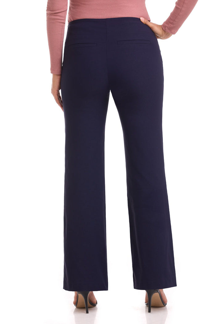 Rekucci Rekucci EcoCosy Comfort Wide Leg Pull-On Pant Navy