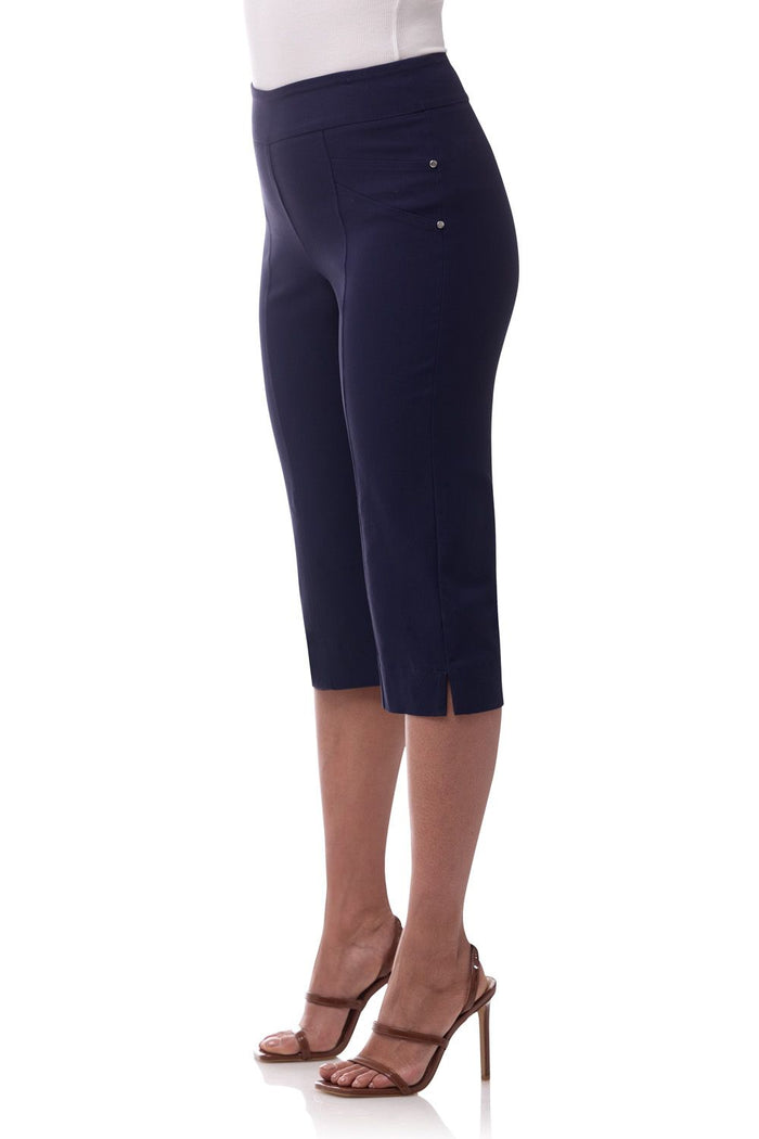 Rekucci Rekucci EcoCosy Ease Into Comfort Capri With Seams Navy